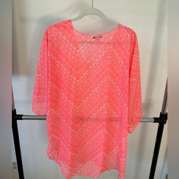 O’Neill Neon Pink Swimsuit Cover Up - Picture 3 of 3